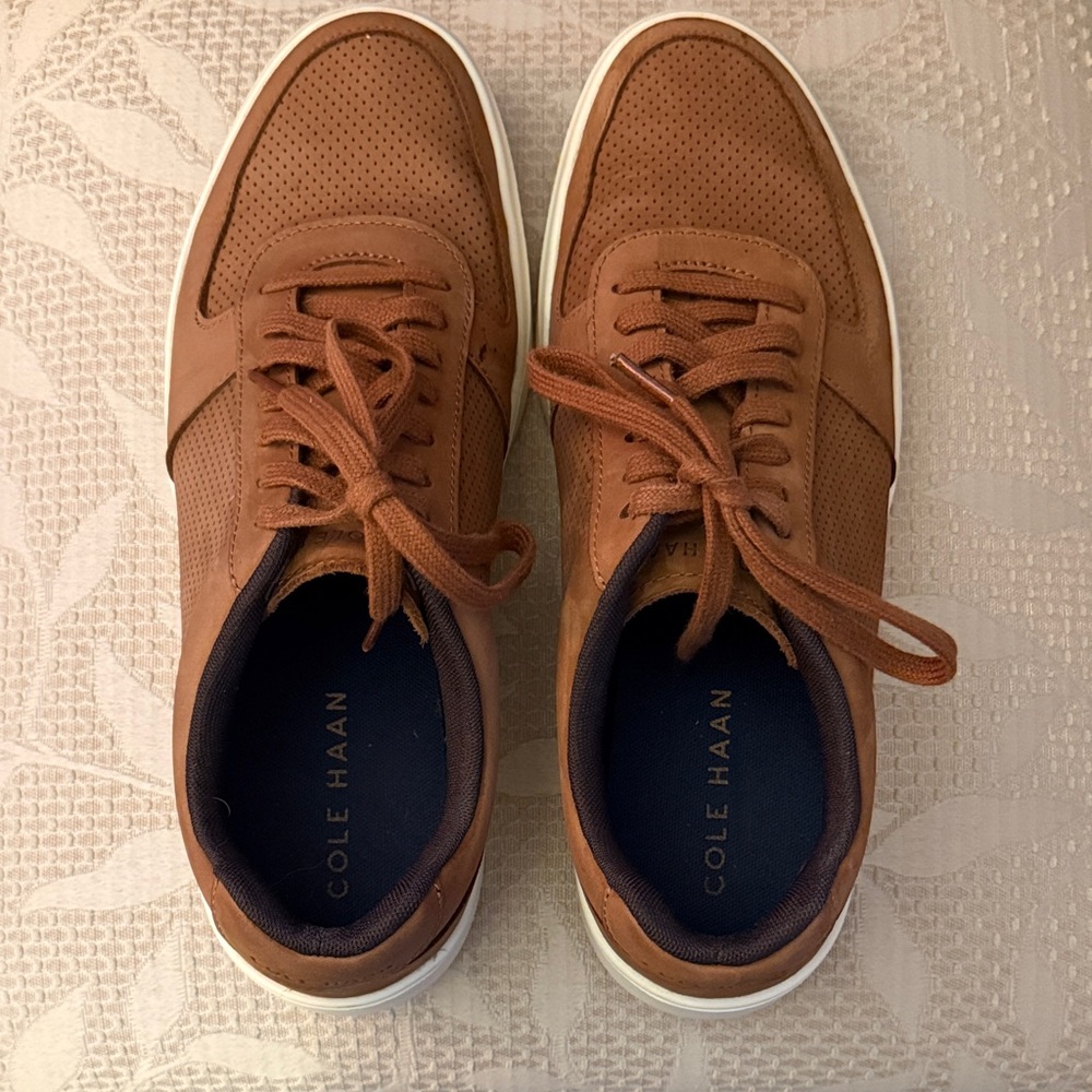 Cole Haan Men's Grand Crosscourt Modern Perforated Sneakers -Sz 9